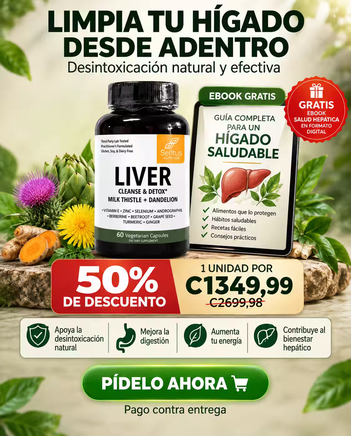 Liver Cleanse & Detox Bienestar Natural