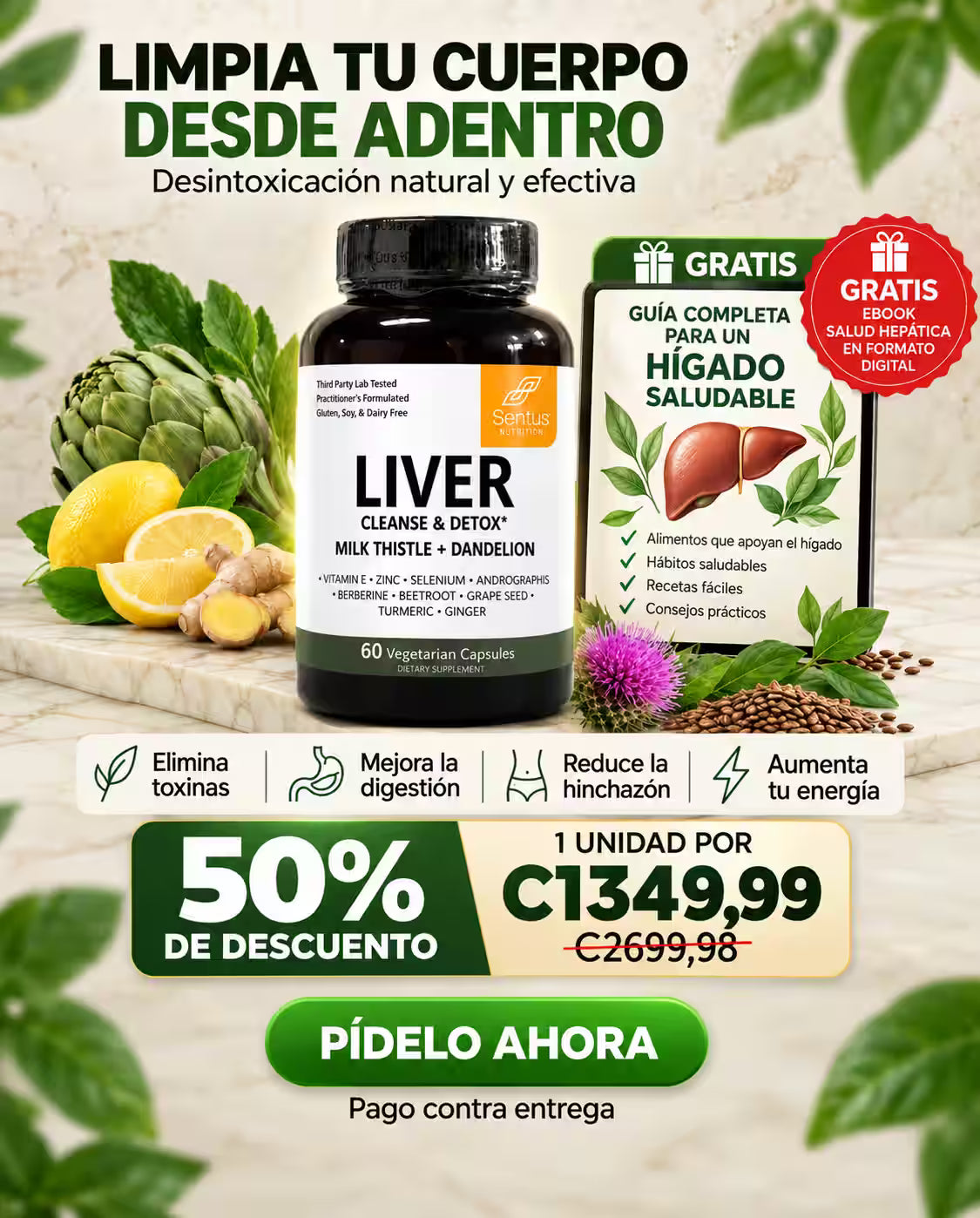 Liver Cleanse & Detox Bienestar Natural